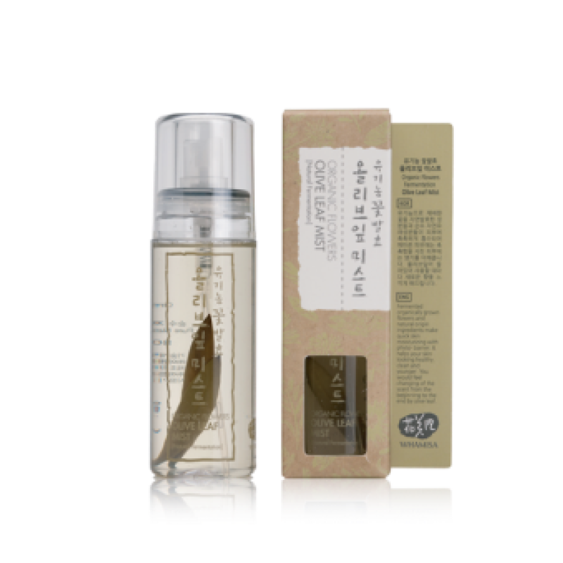 Xịt Khoáng Cho Da Lão Hóa - Organic Flowers Fermentation Olive Leaf Mist (80ml) - Whamisa 