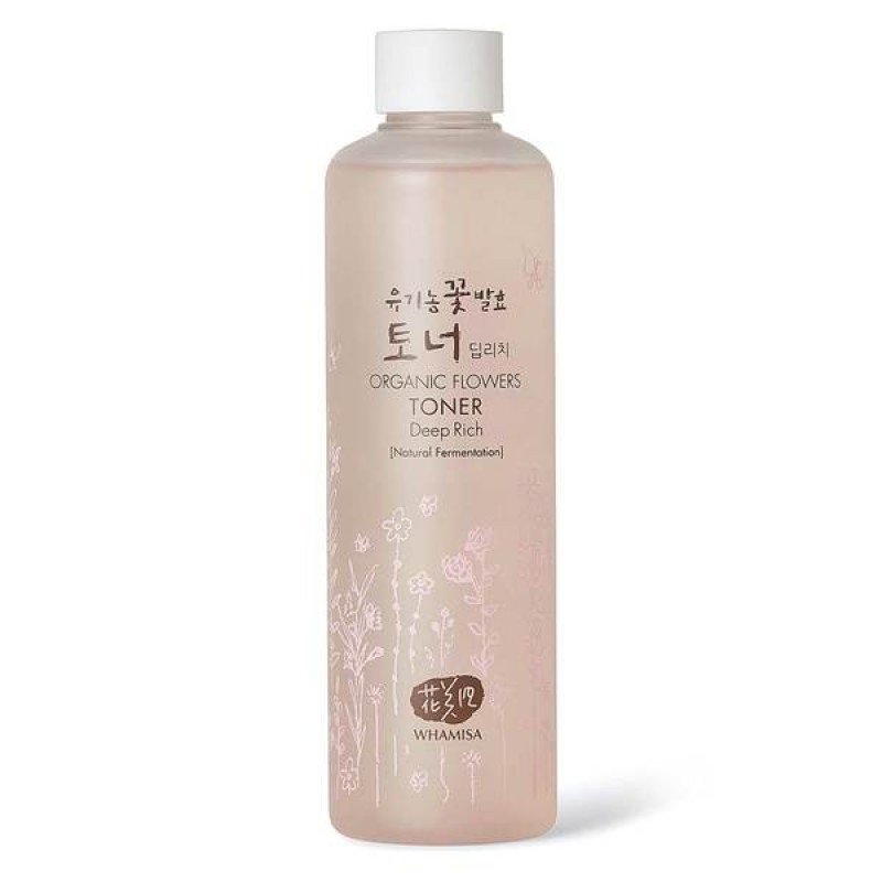 Whamisa Organic Flowers Toner Deep Rich 300ml (Phiên bản Limited Edition) - Whamisa
