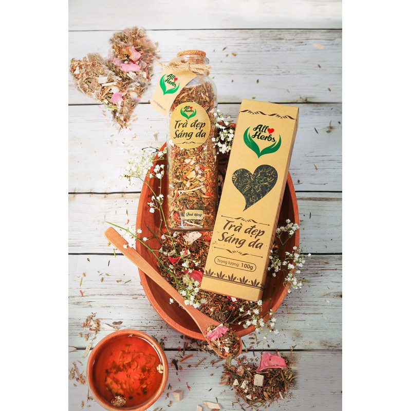 Trà Sáng Đẹp Da (100g) - AllHerbs
