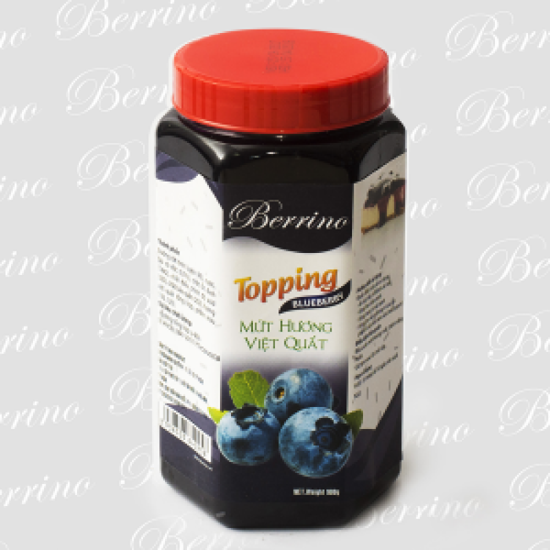 Mứt Hương Việt Quất - Topping Blueberry (950g) - Berrino