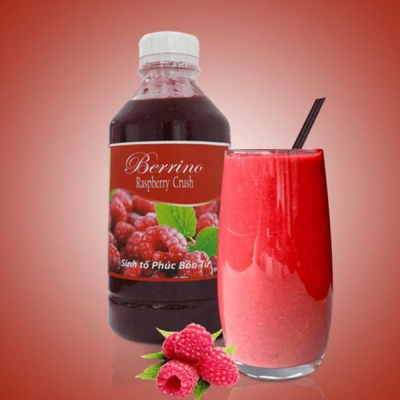 Sinh Tố Phúc Bồn Tử - Rasberry Crush (1000ml) - Berrino