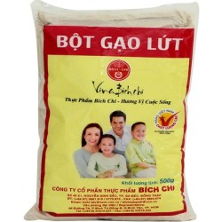 Bột Gói Gạo Lứt 500g ( 20 gói/thùng ) - Bích Chi