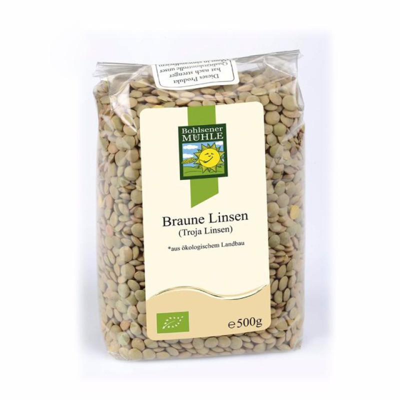 Đậu lăng nâu hữu cơ 500g - Bohlsener Muhle