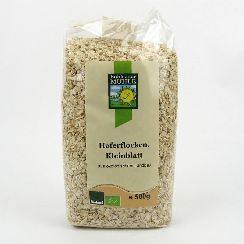 Yến mạch hữu cơ  cán dẹp nhỏ 500g - Bohlsener Muhle