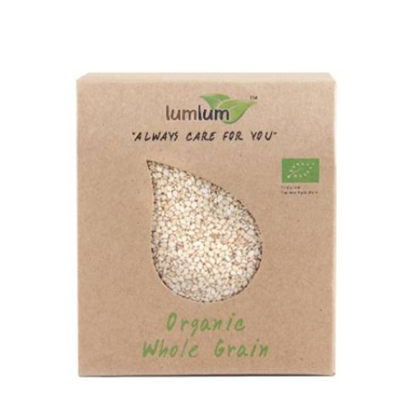 Hạt mè trắng hữu cơ 200g - Organic White Sesame -  Lumlum
