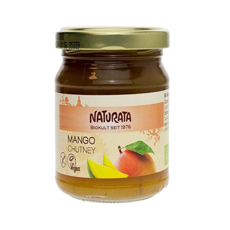 Sốt Chutney Xoài hữu cơ 225g - Naturata