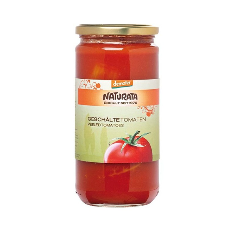 Nước ép Cà Chua bóc vỏ hữu cơ 660g -Naturata