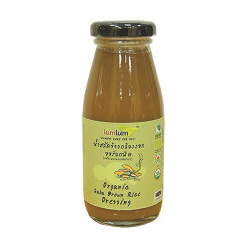 Sốt salad gạo nâu hữu cơ 175ml - Lumlum