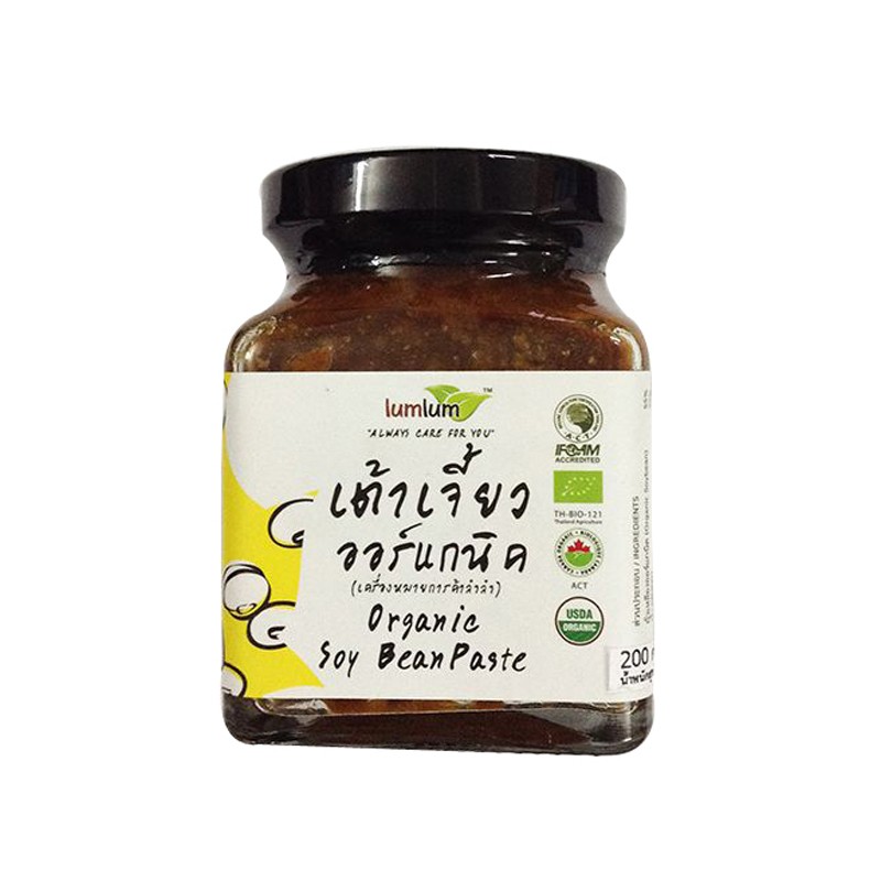 Sốt hạt đậu nành hữu cơ 200g - Lumlum
