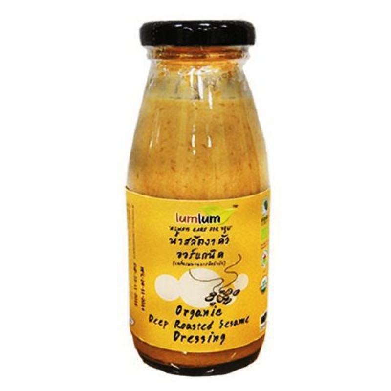 Sốt salad mè trắng hữu cơ 175ml - Lumlum