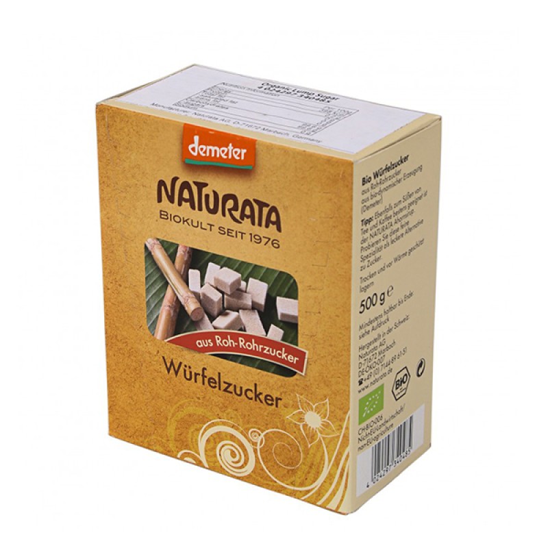 Đường Mía hữu cơ dạng viên 500g - Naturata