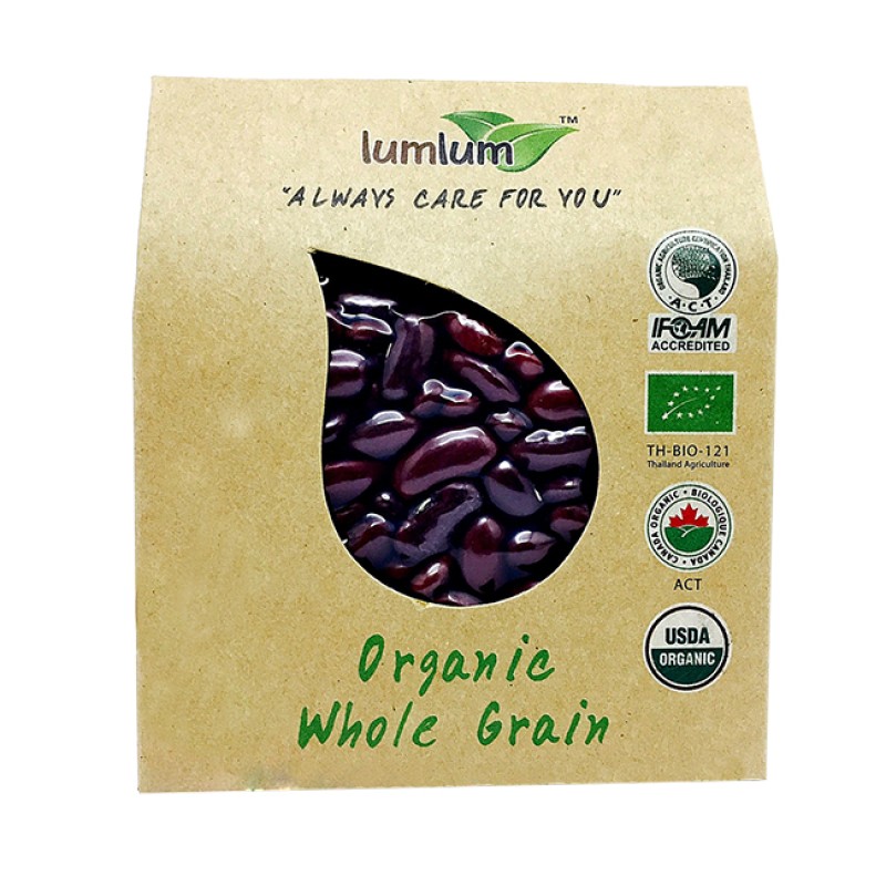 Đậu đỏ hữu cơ 250g - Organic Red Bean -  Lumlum