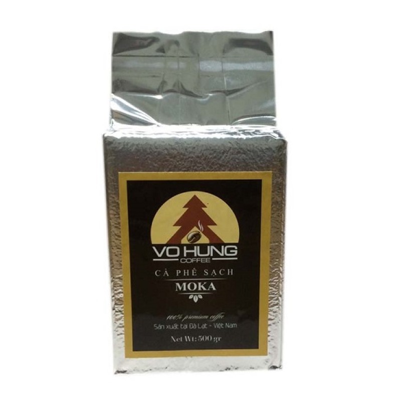 Cà Phê Sạch Moka 500 gram – Võ Hùng Coffee