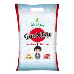 Gạo Dẻo Nhật (10kg) - Cỏ May