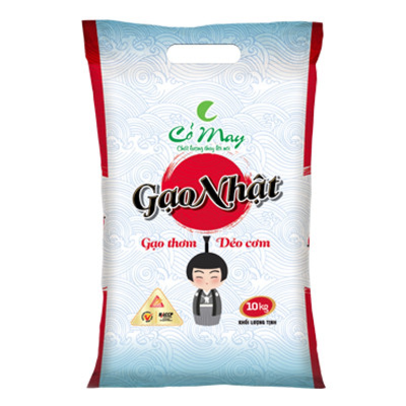 Gạo Dẻo Nhật (10kg) - Cỏ May