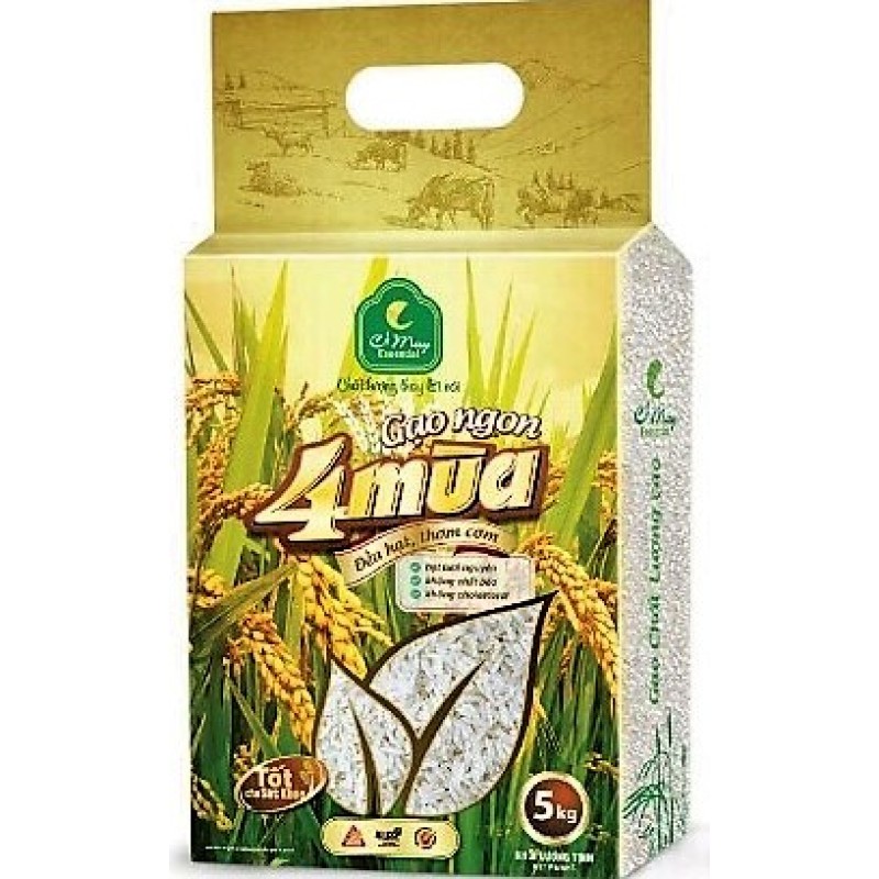 Gạo Bốn Mùa (5Kg) - Cỏ May