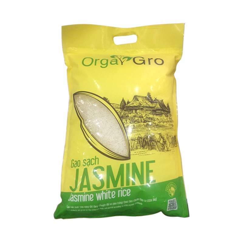Gạo Sạch Jasmine (05kg) - Gạo Việt