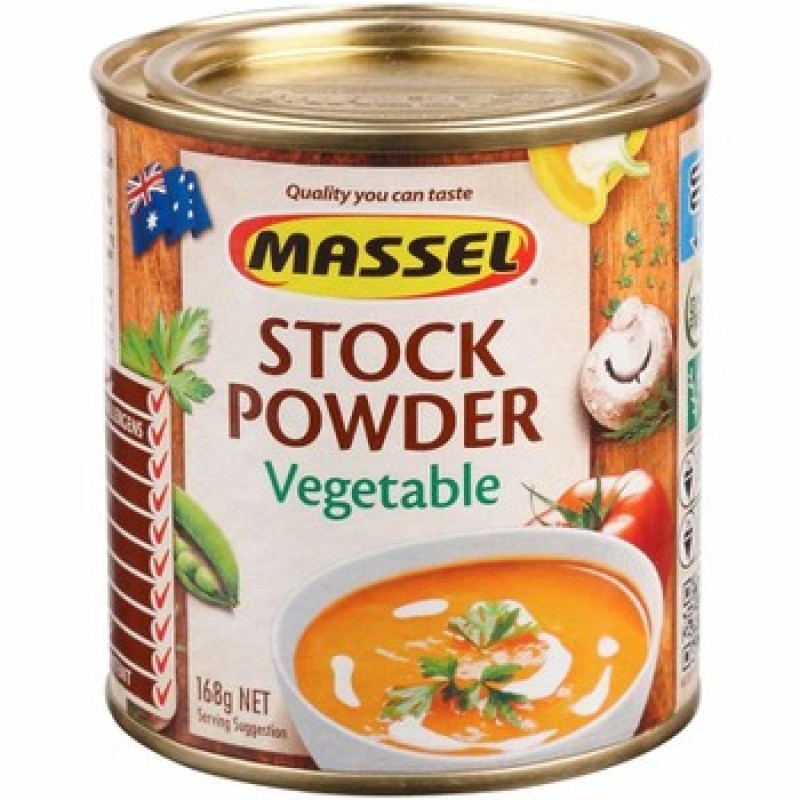 Hạt Nêm Chay Massel  Úc (Lon 168g) – Massel  Stock Powder  Vegetable – Hoa Tiên