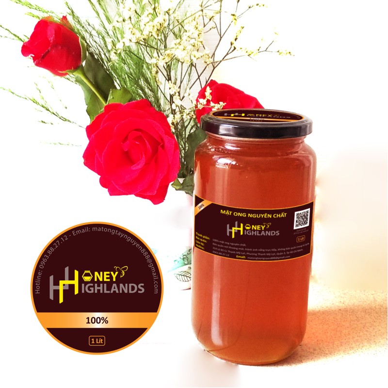 Mật ong nguyên chất Highlands Honey (1 lít) 