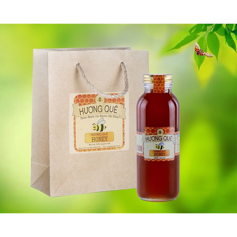 Mật Ong Hương Quê (300ml) - Hương Quê Honey