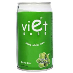 Nước dừa đóng lon Vietcoco (330ml) - Lương Quới