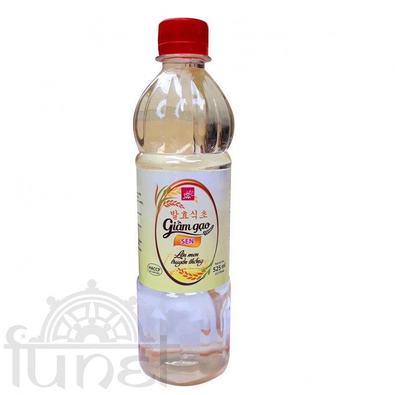 Giấm gạo sen 525ml (24 chai / thùng)