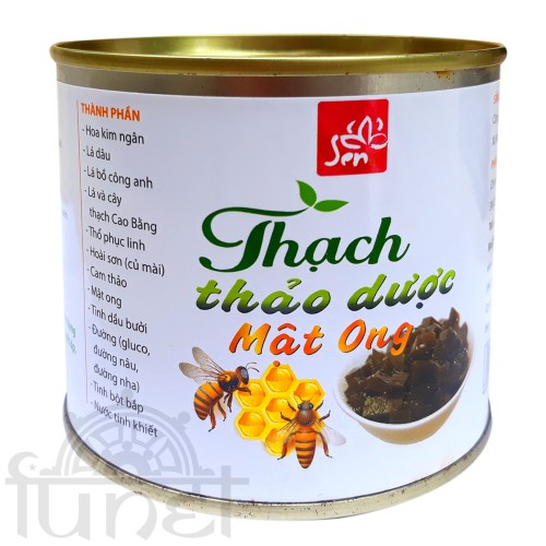 Thạch thảo dược mật ong 400g (24 lon / thùng)