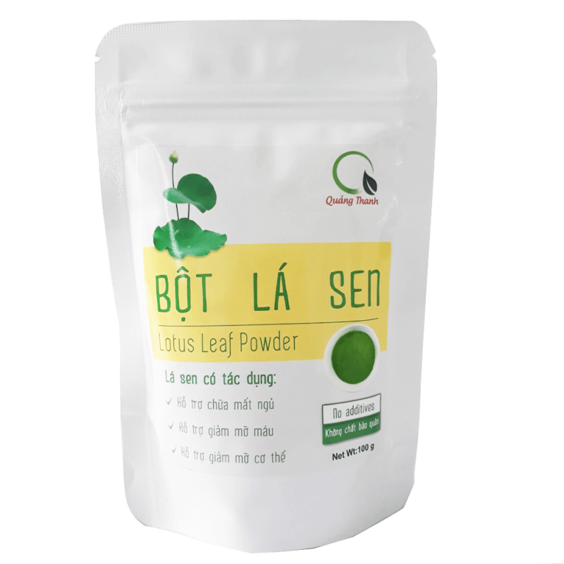 Bột Lá Sen Tươi (100g) - Quảng Thanh
