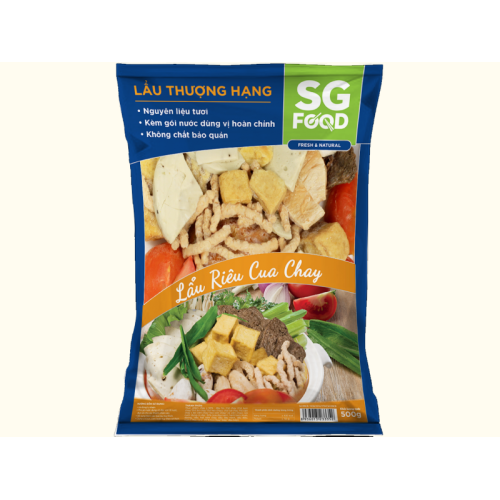Lẩu Riêu Cua Chay (500g) -  SG Foods