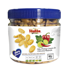 ĐẬU PHỘNG CHANH ỚT Tân Tân (200g) - 6 hủ / Lốc x 4 Lốc / Thùng 