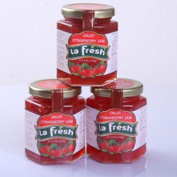 Mứt Dâu Tây Hủ Thủy Tinh 210gr - 1 Thùng (20 hủ) - La Fresh