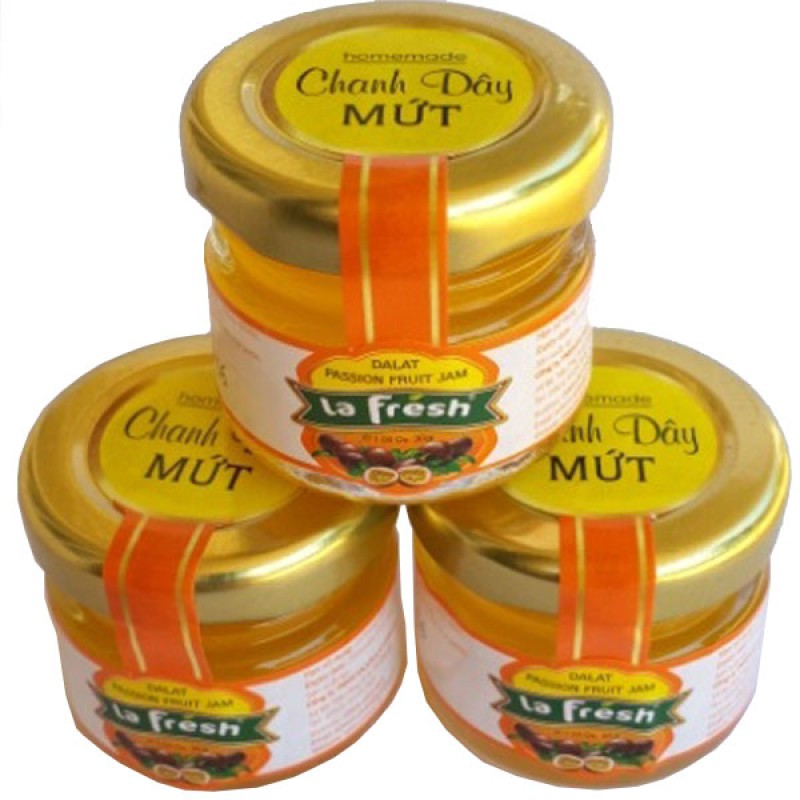Mứt Chanh Dây Hủ Thủy Tinh 30gr -  La Fresh
