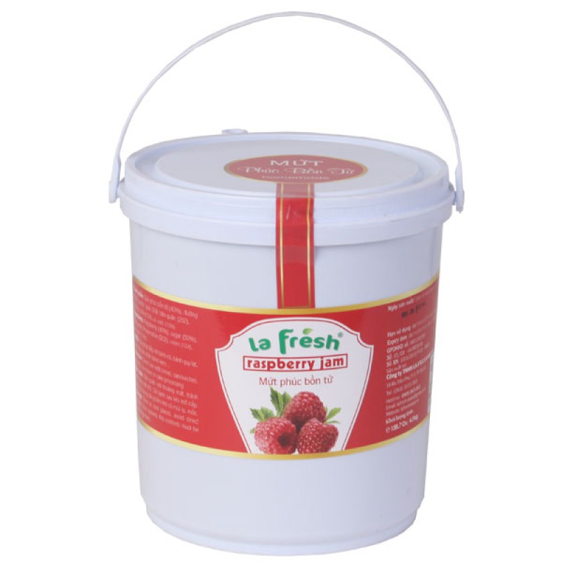 Mứt Phúc Bồn Tử Thùng Nhựa 4,5kg - La Fresh