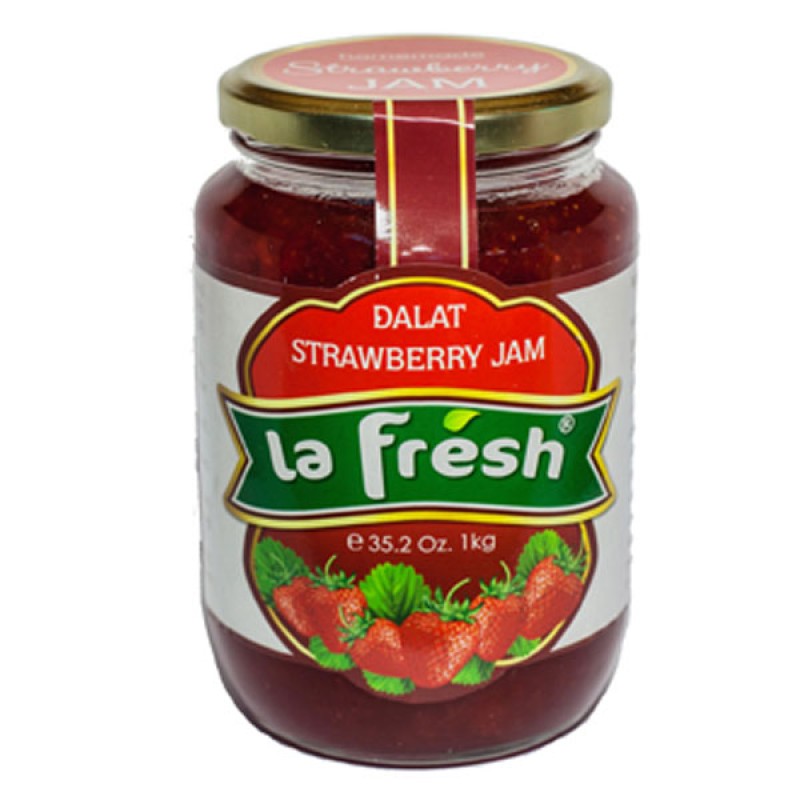 Mứt Dâu Tây Hủ Thủy Tinh 1kg - La Fresh