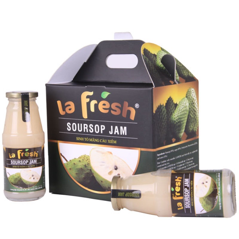 Giỏ Quà Mãng Cầu Xiêm 6 Chai - La Fresh