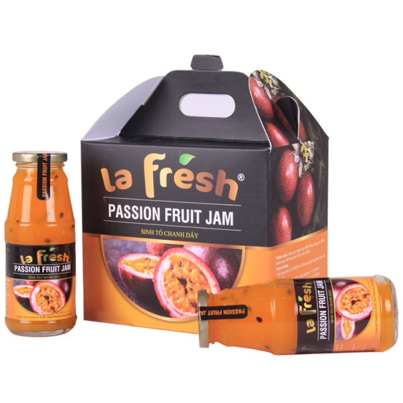 Giỏ Quà Chanh Dây 6 Chai - La Fresh