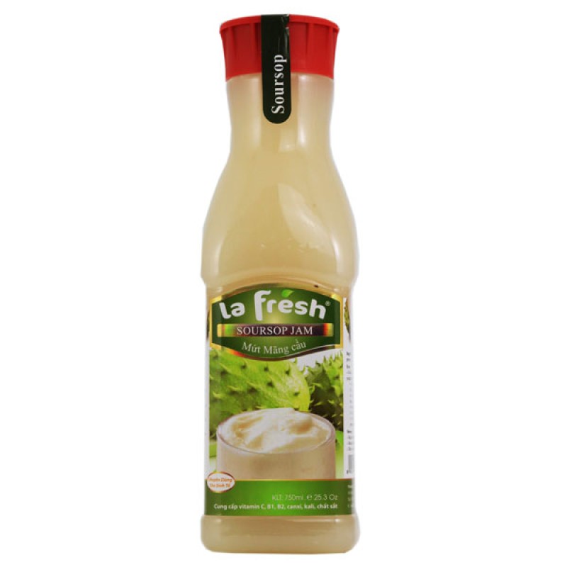 Sinh Tố Mãng Cầu Chai 750ml - La Fresh