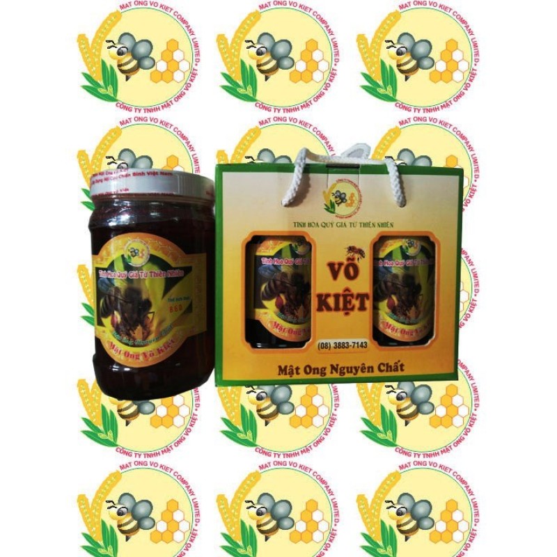 Mật Ong Nguyên Chất (860ml) - Mật Ong Võ Kiệt