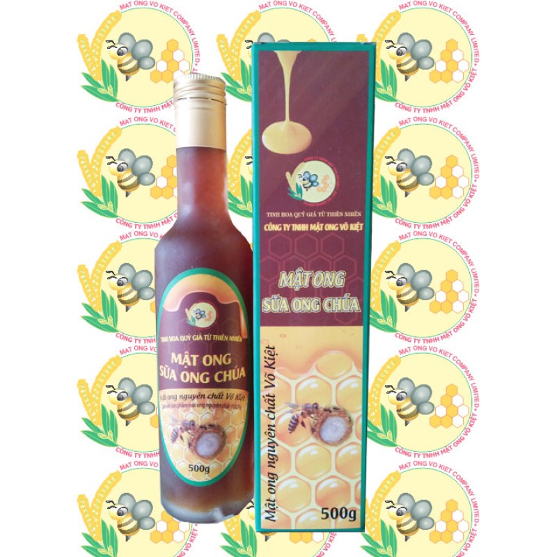 Mật Ong Sữa Ong Chúa (500g) - Mật Ong Võ Kiệt