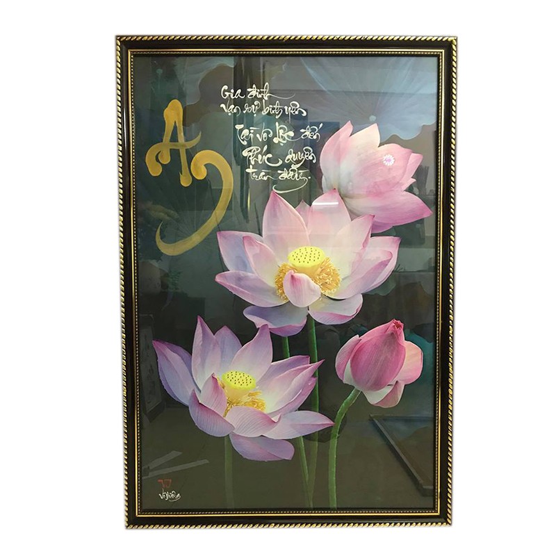 Tranh thư pháp An - Thư pháp Võ Dương