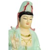 Quan Âm ngồi (đá xanh - 30 cm)