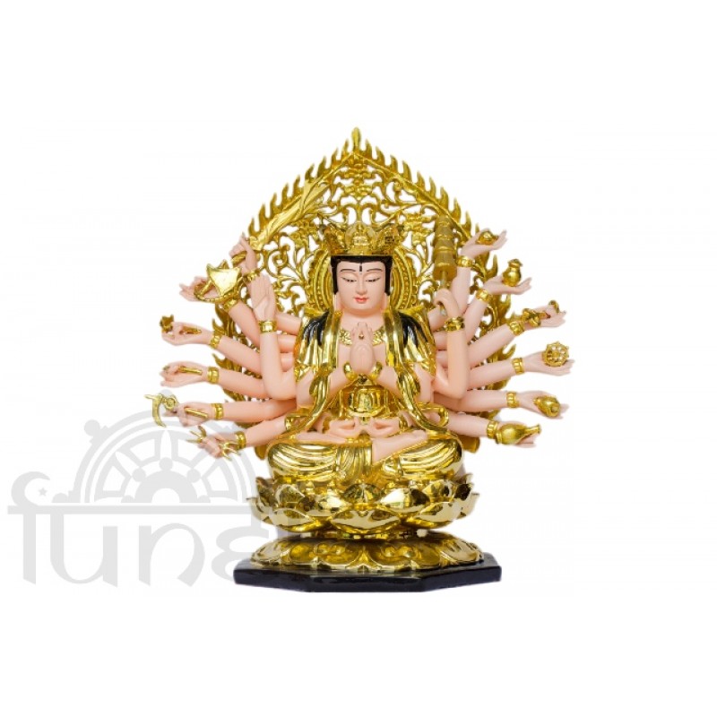 Chuẩn Đề (xi vàng - 30cm)