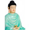 Phật Thích Ca ngồi (đá xanh - 45cm)