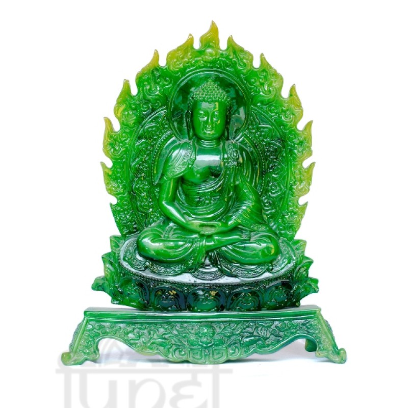 Phật Lá Đề (ngọc bích)