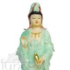 Quan Âm đứng (đá xanh - 40 cm)