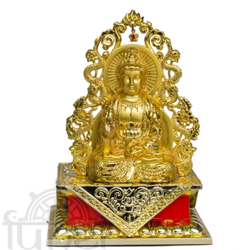 Quan Âm ngồi để xe (12 cm)