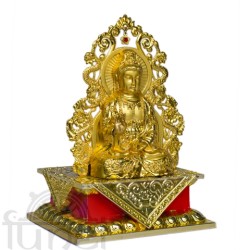 Quan Âm ngồi để xe (12 cm)