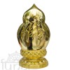 Phật Dược Sư xi vàng (19 cm)