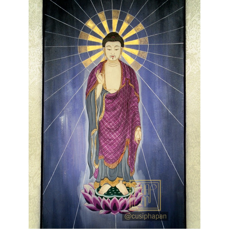 Tranh vẽ Đức Phật A Di Đà - Pháp An